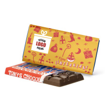 Tony's Chocolonely met sleeve voor Sinterklaas - 180 gram - Topgiving